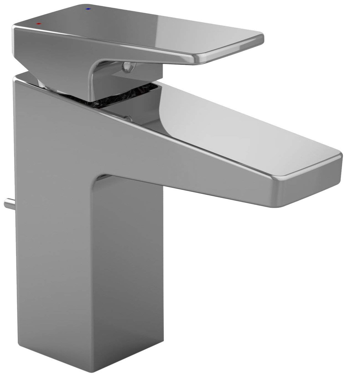 Single-Hole Bathroom Sink Faucet in Polished Chrome, 1.5 GPM
