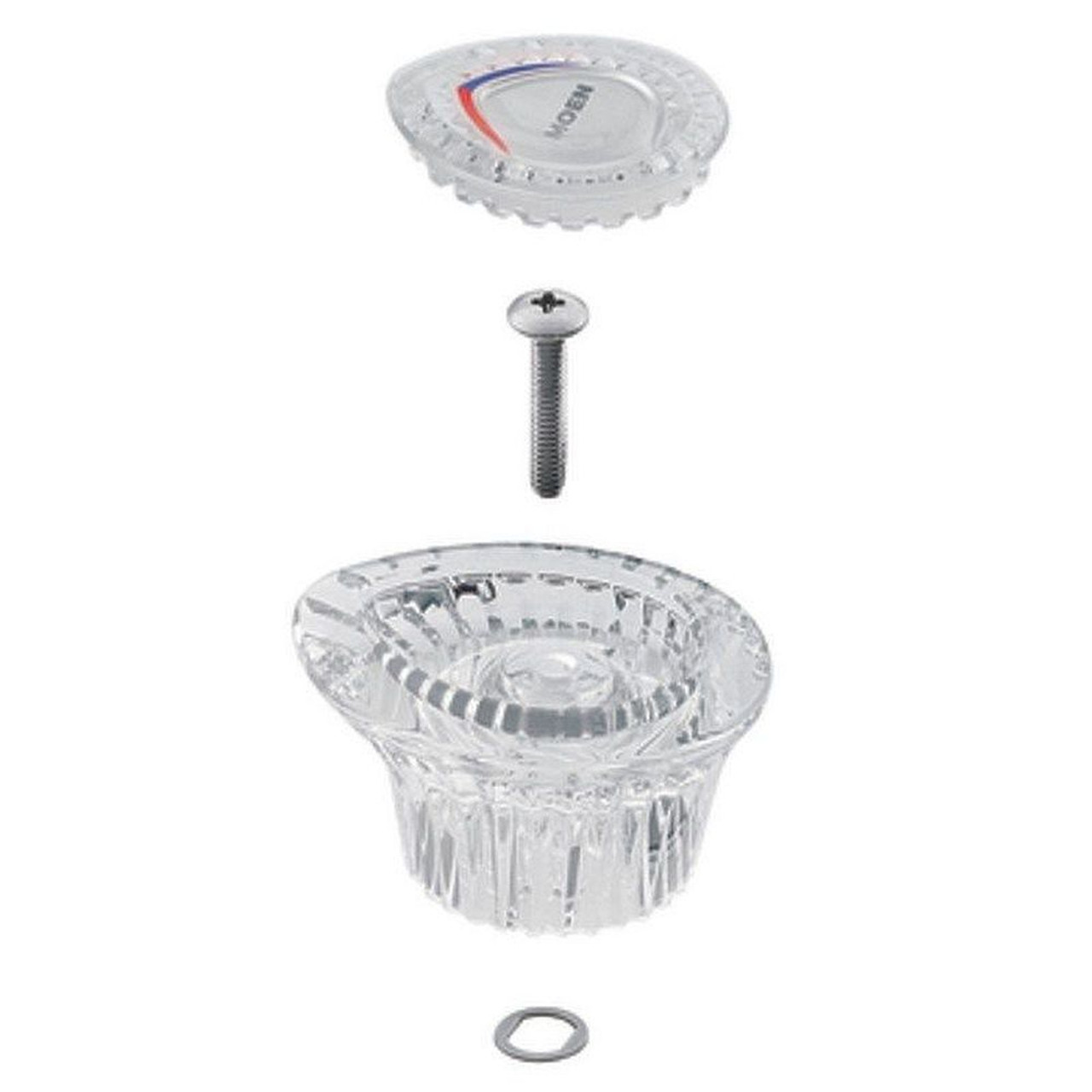 Knob Handle Kit, 1 Handle Tub / Shower