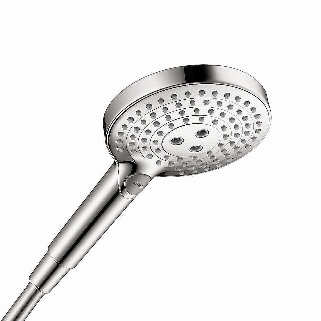 Hansgrohe 26037001 Raindance Select S 2.5 GPM 3-Jet Handshower 120, In Chrome