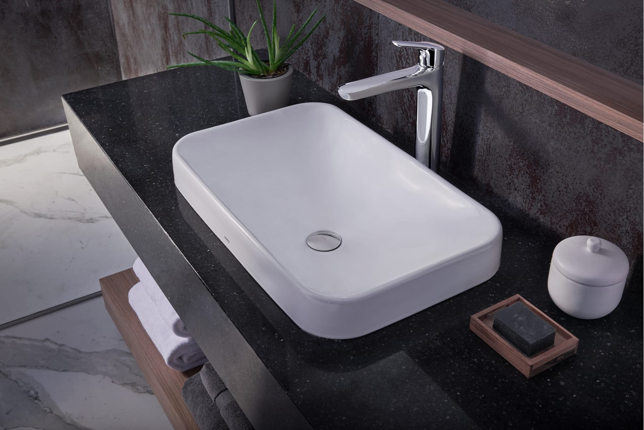 Toto TLG03305U#CP 1.2 GPM Single-Handle Faucet - Vessel in Polished Chrome