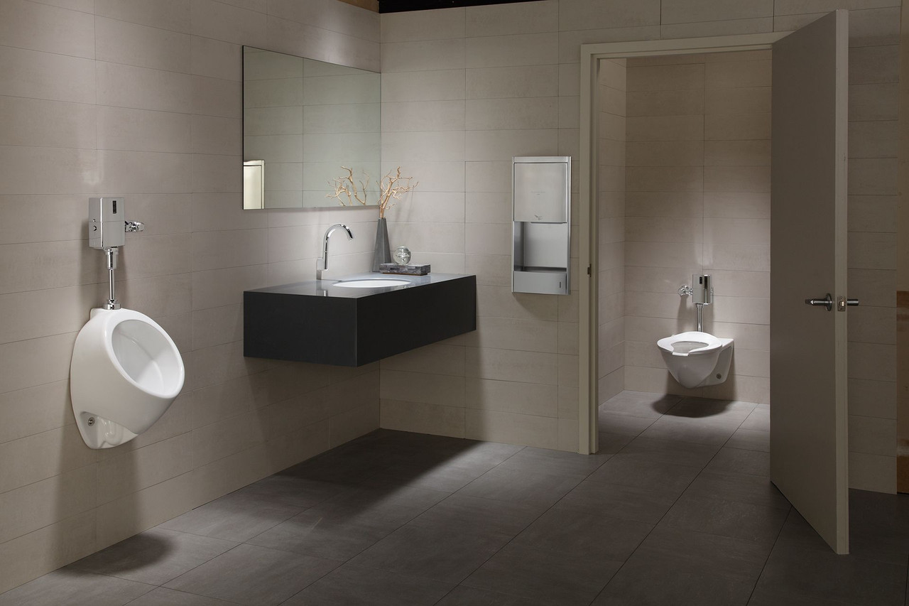 Commercial Wall-Hung Elongated Ultra-High Efficiency Toilet Bowl in Cotton