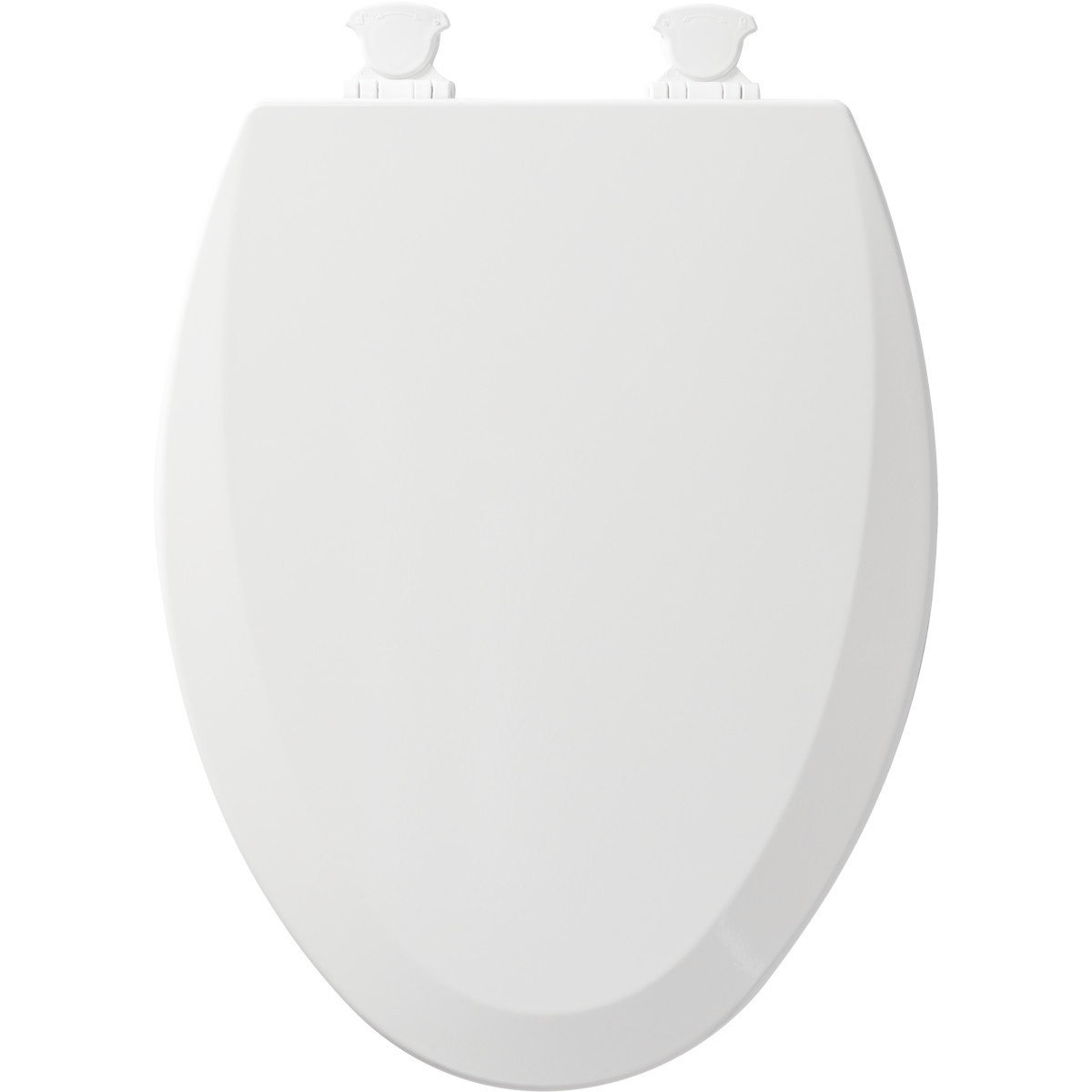 Church 585EC 000 Wood Elongated Toilet Seat in White