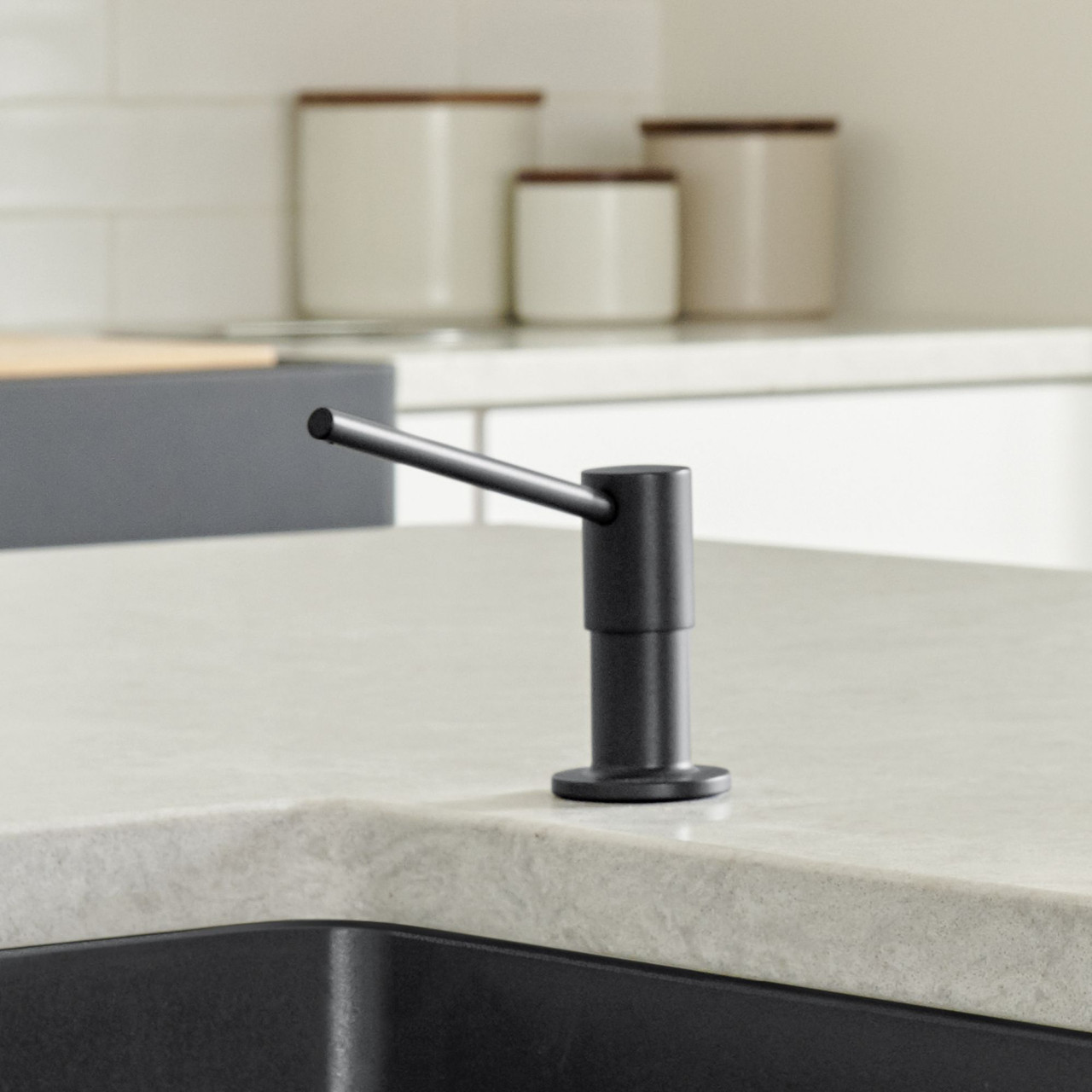 Blanco 402572 Torre Soap Dispenser in Coal Black