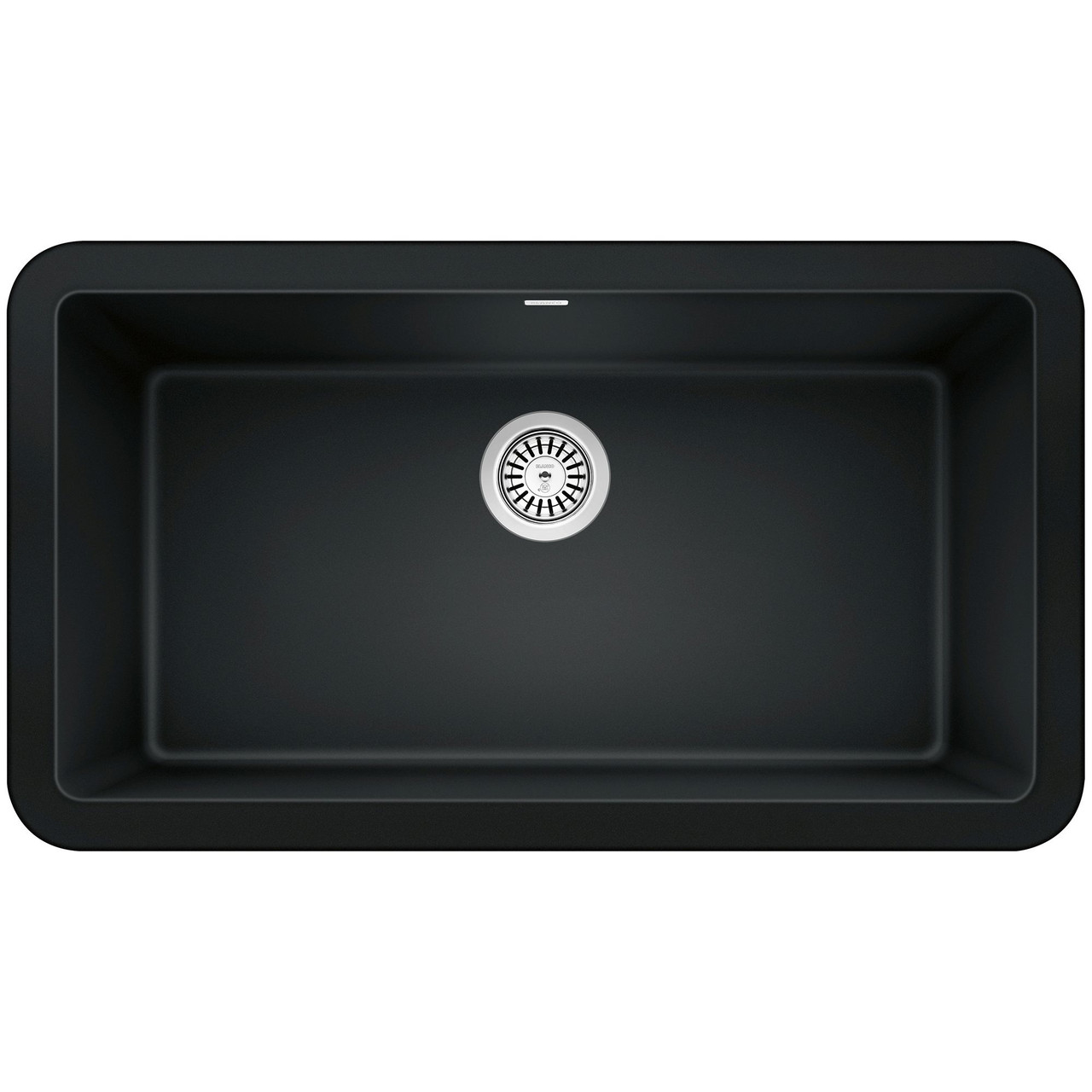 Blanco 402575 Ikon 33" Apron Single Bowl in Coal Black