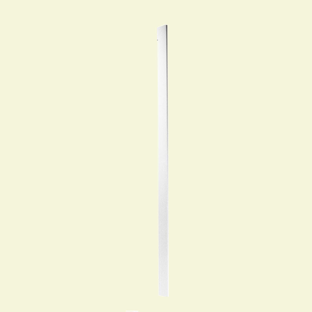 Shower Wall Trim Pieces in White