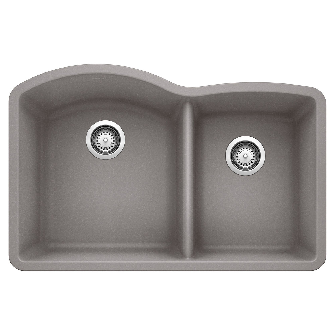 Blanco KA-440178 Diamond 1-3/4 Bowl Sink Kit in Metallic Gray