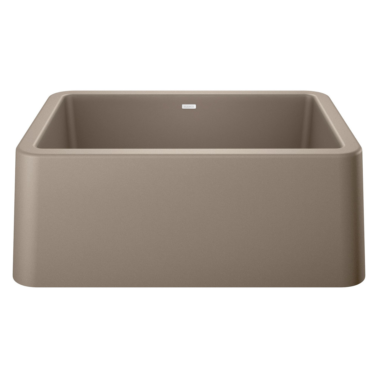 Blanco KA-402318 Ikon 27" Apron Single Bowl Sink Kit in Truffle