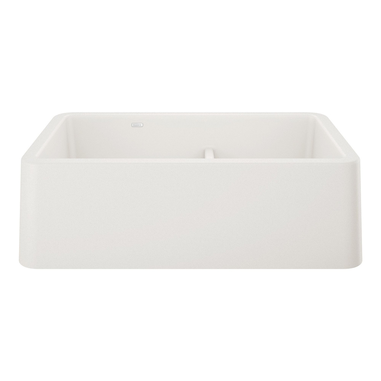 Blanco KA-402324 Ikon 33" Apron Low Divide Sink Kit in White