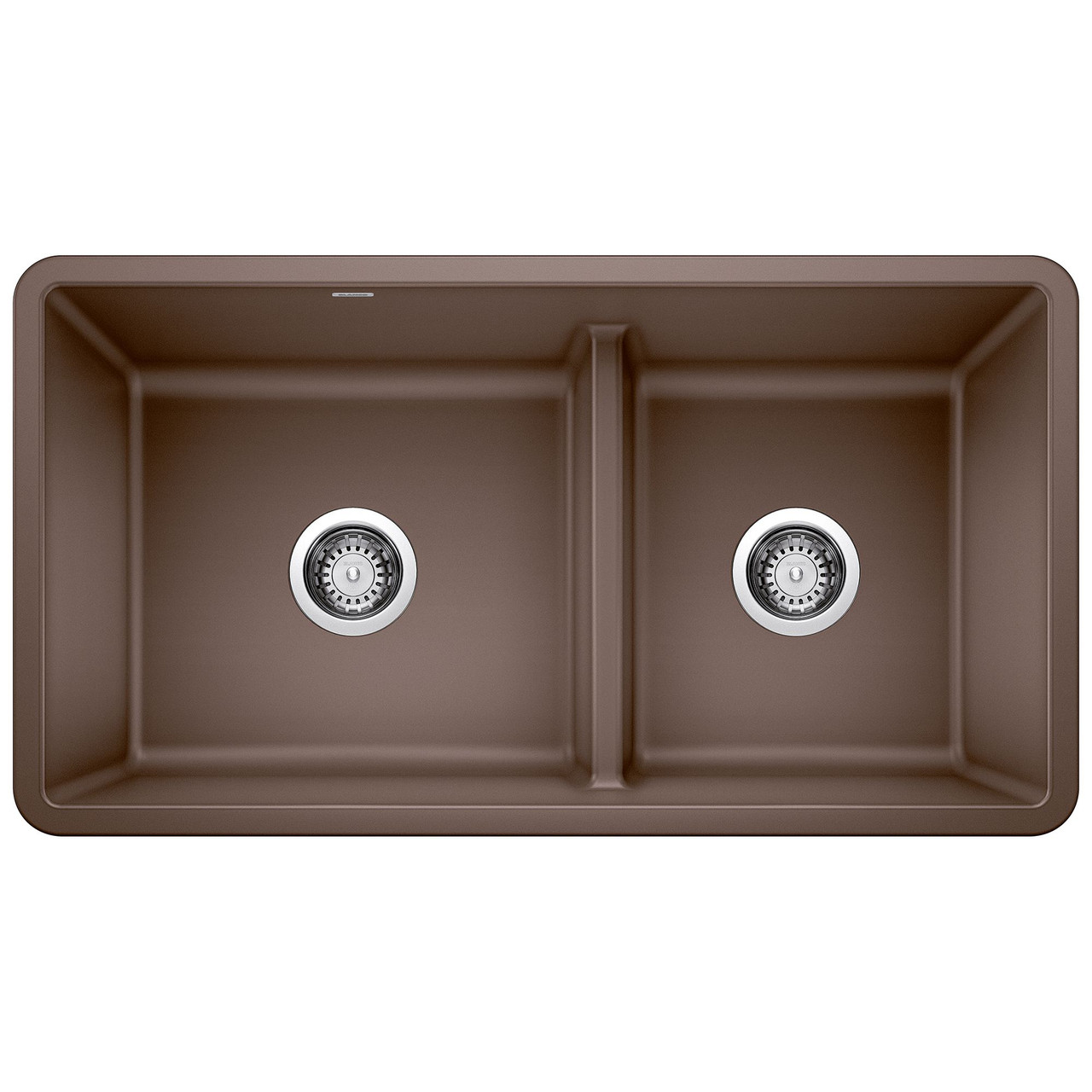 Blanco KA-442528 Precis Reversible 1-3/4 Low Divide Sink Kit in Café