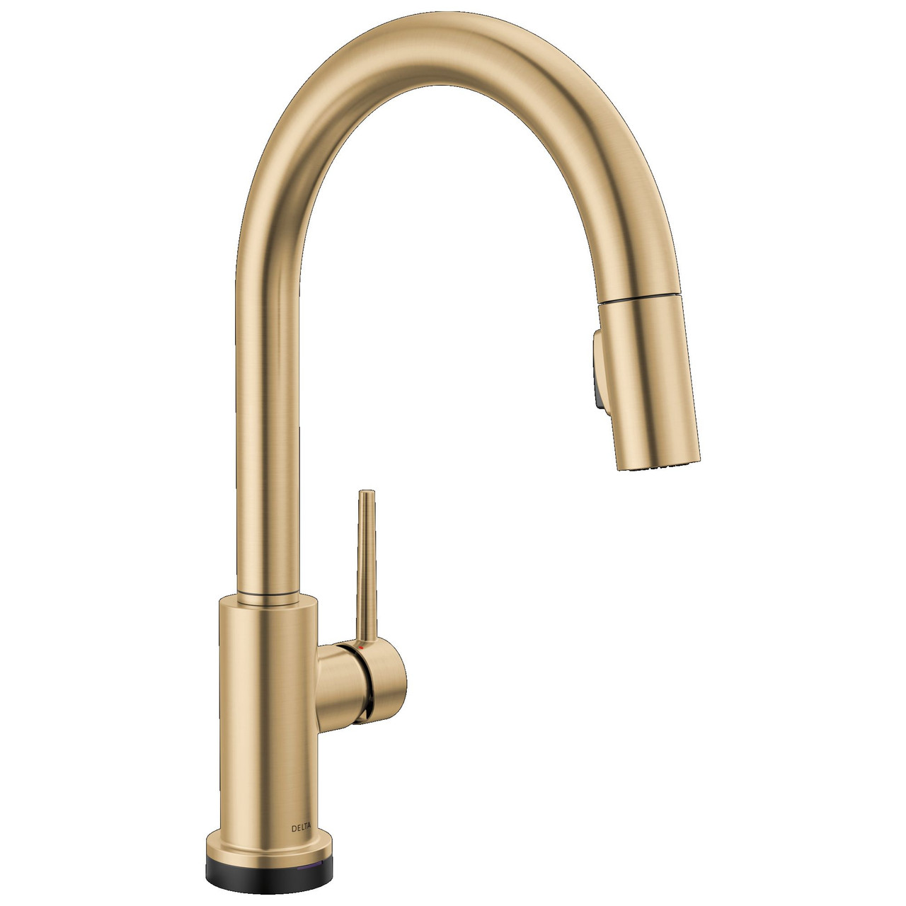 Delta 9159TL-CZ-DST Trinsic 11.38-in x 4.19-in x 16.19-in Touch2O Kitchen Faucet with Touchless Technology, Champagne Bronze