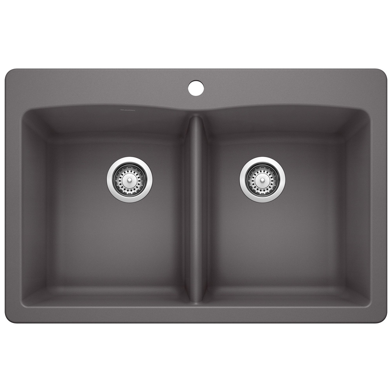 Blanco KA-441466 Diamond Equal Double Dual Mount Sink Kit in Cinder