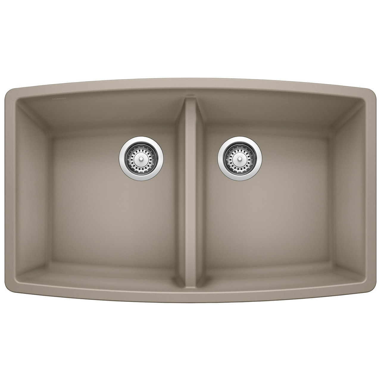 Blanco KA-441290 Performa Equal Double Bowl Sink Kit in Truffle