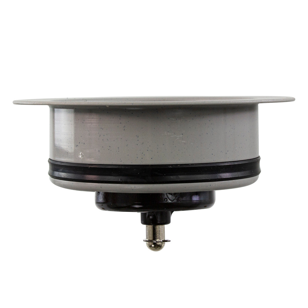 3.5-in Plastic Disposal Strainer in Concrete Grey