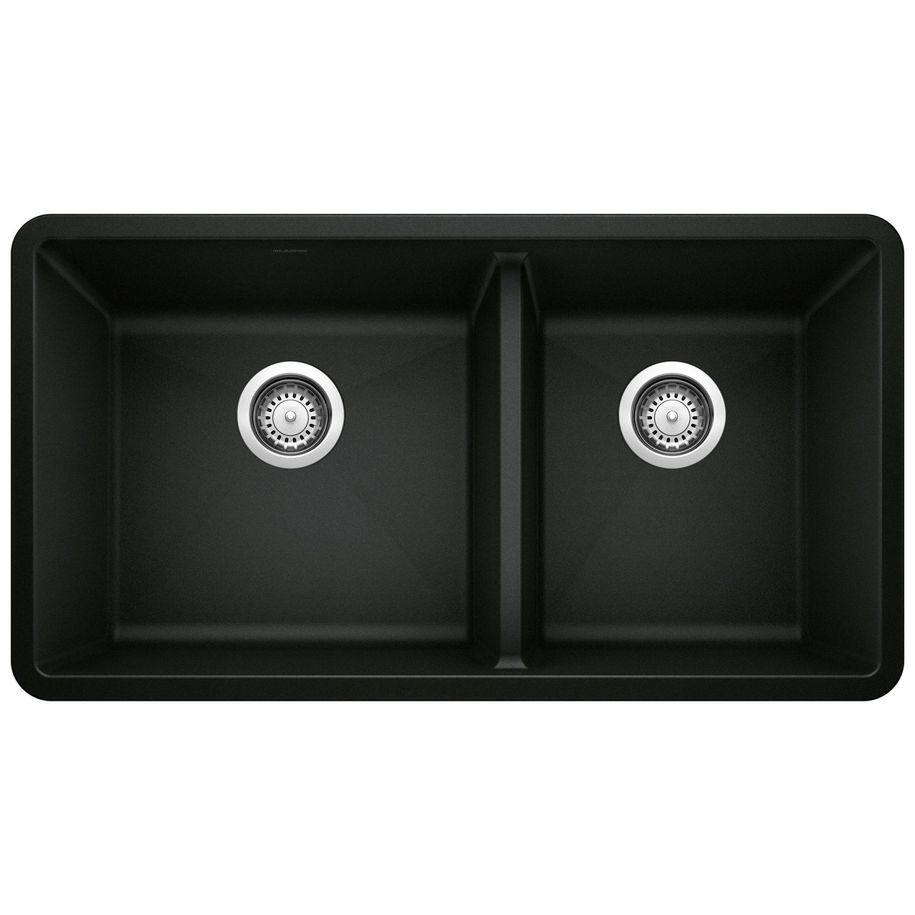 Blanco KA-442926 Precis 1-3/4 Bowl Sink Kit in Coal Black