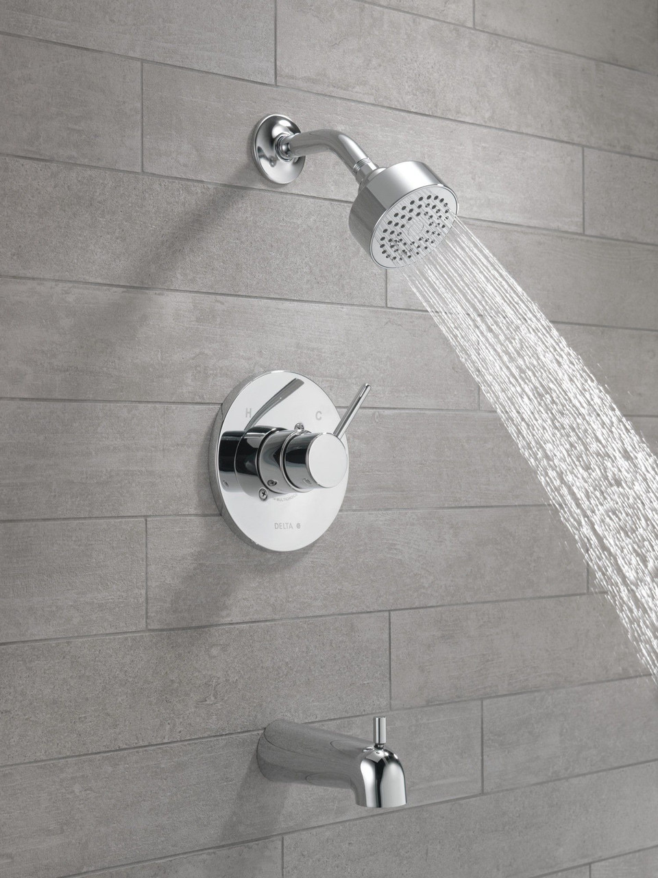 Delta T14459-PP Modern Monitor 14 Series Tub & Shower Trim, Chrome