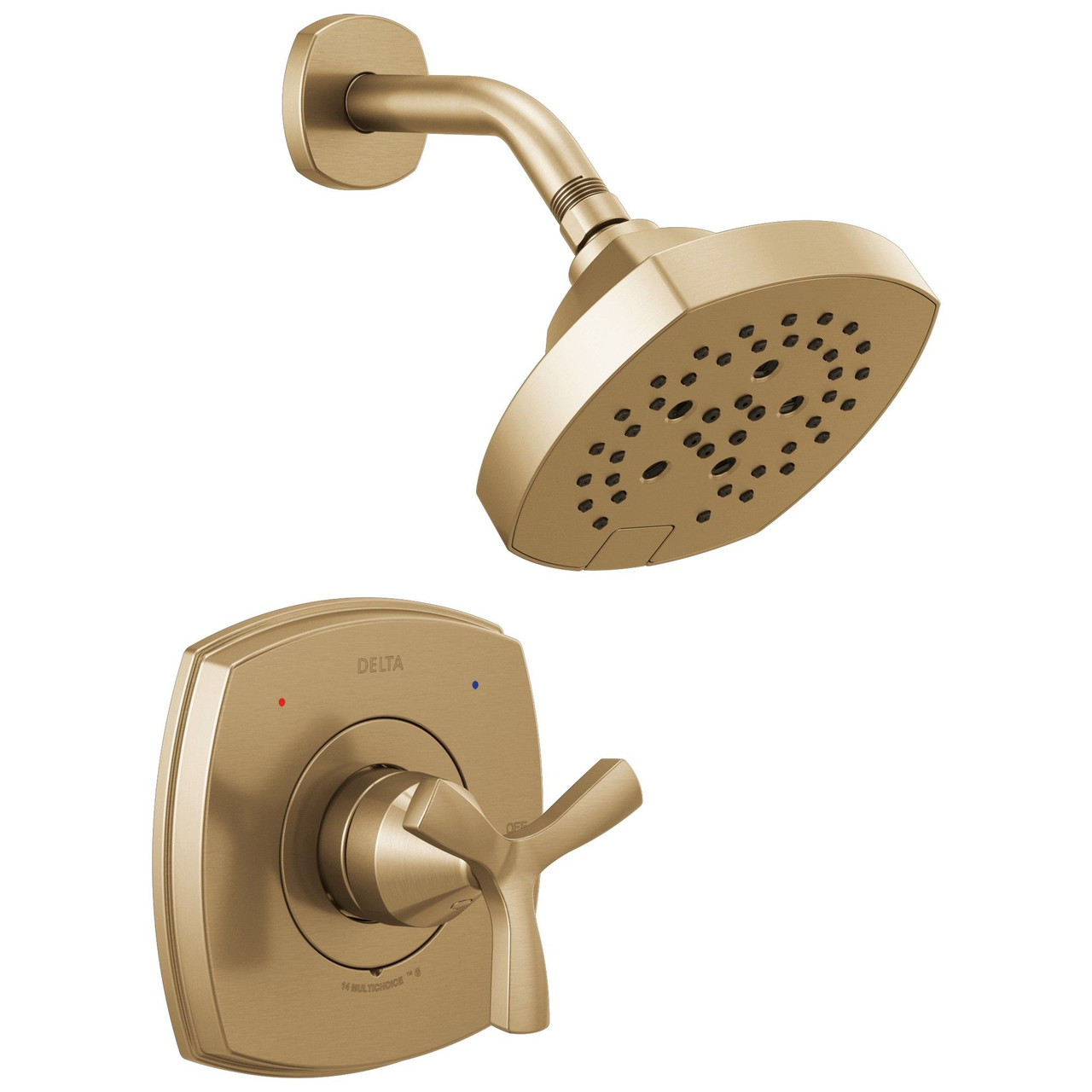 Delta T142766-CZ Stryke 14 Series Shower Only, Champagne Bronze
