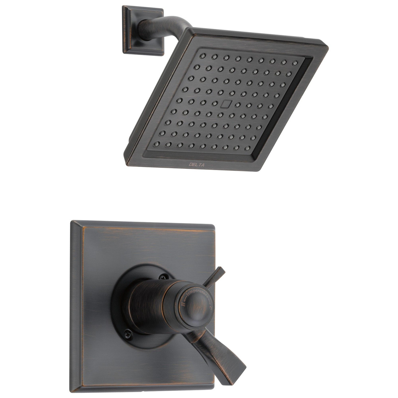 Delta T17T251-RB-WE Dryden TempAssure 17T Series Shower Trim, Venetian Bronze