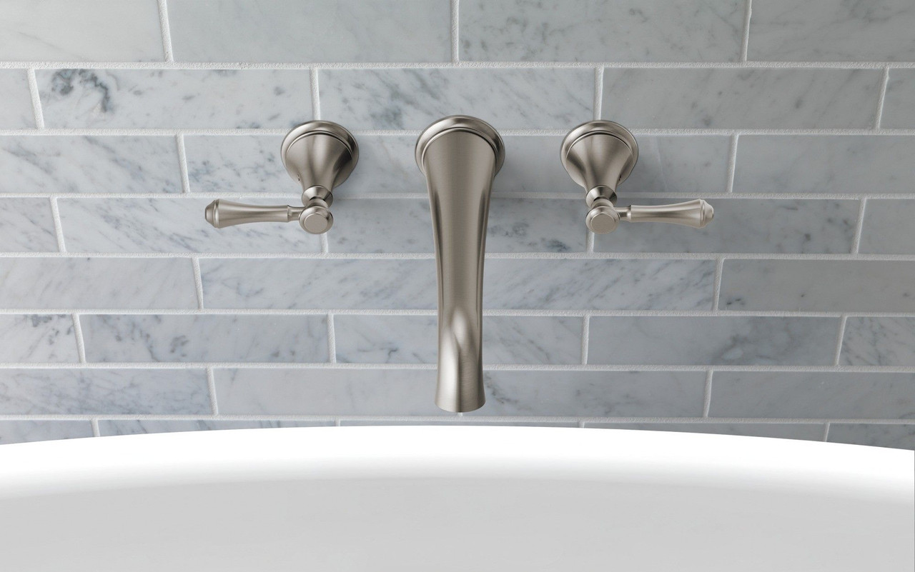 Delta T5797-SSWL Cassidy Delta Cassidy Wall Mounted Tub Filler, Stainless