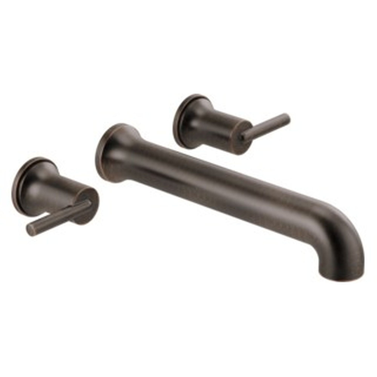 Delta T5759-RBWL Trinsic Delta Trinsic Wall Mounted Tub Filler, Venetian Bronze