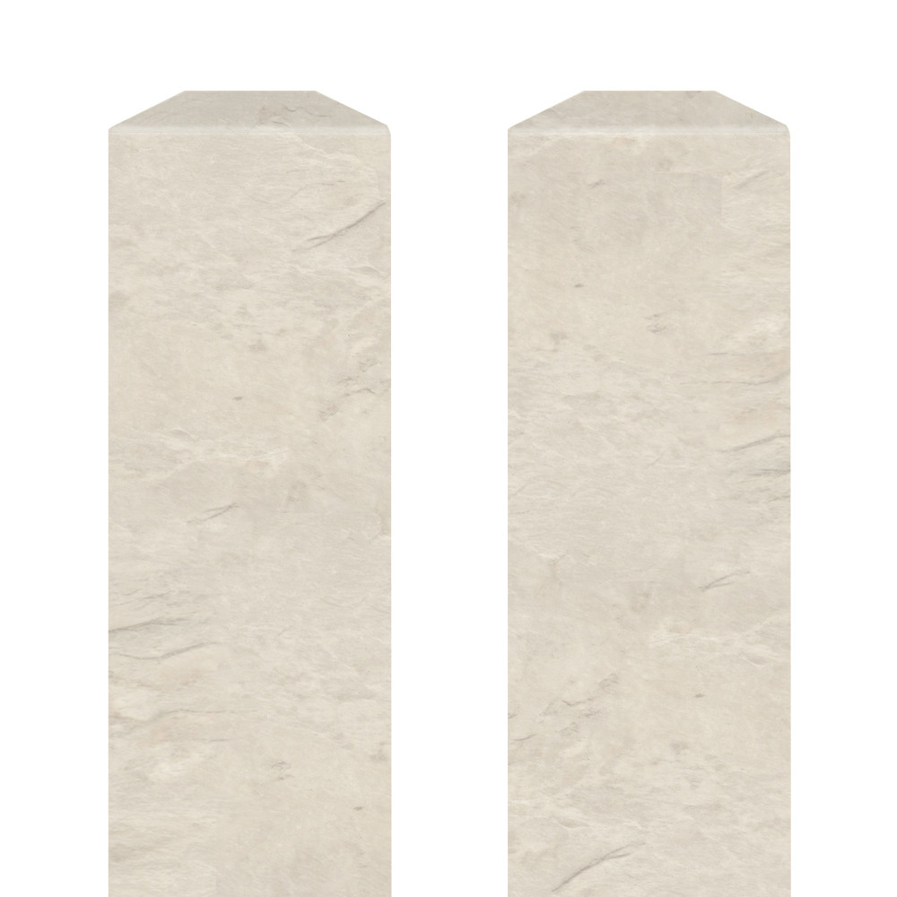 Inside Corner Trim Pair - 72 inch x 2, Sea Fog