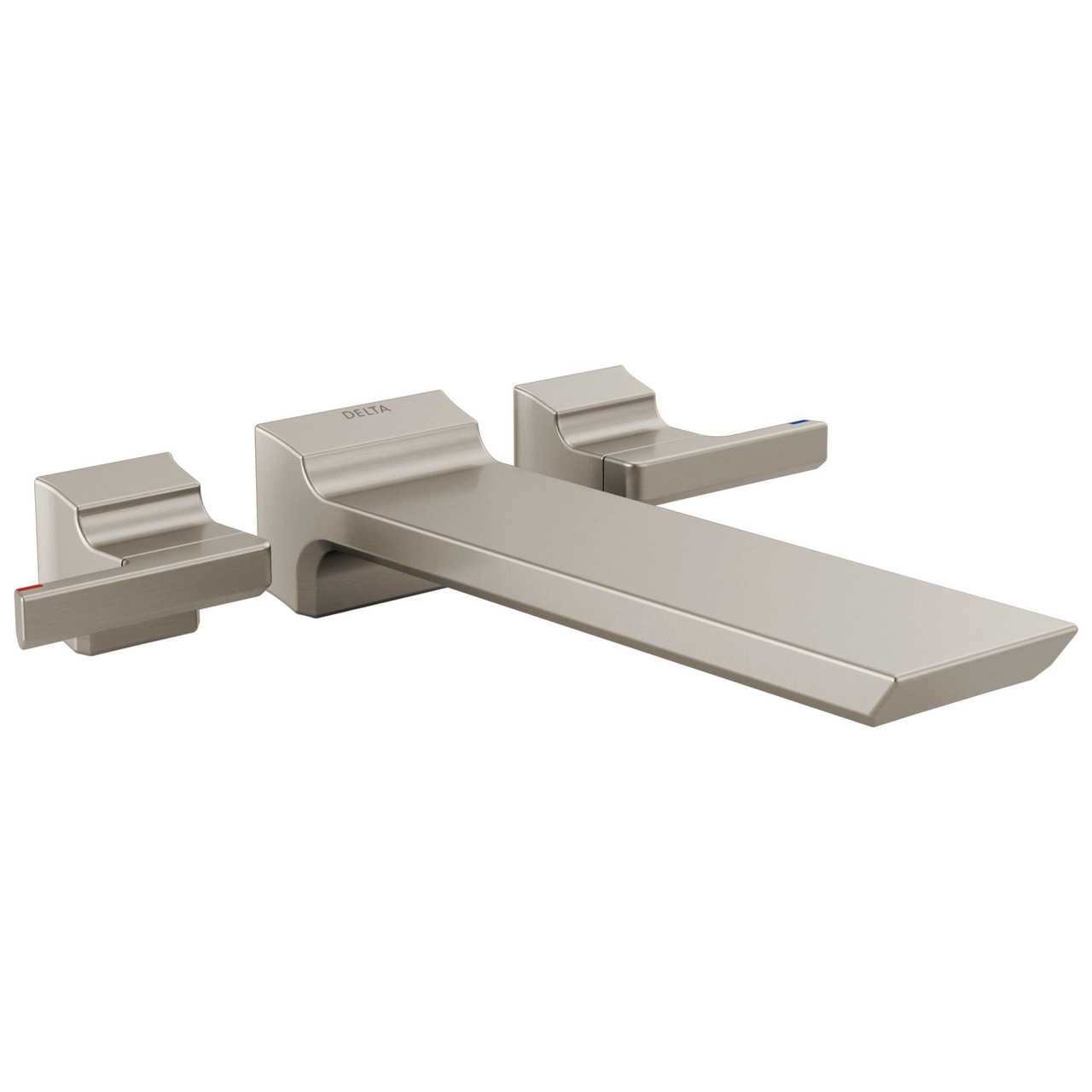 Delta T5799-SS-PR-WL Pivotal Delta Pivotal Wall Mount Tub Filler Trim, Lumicoat Stainless