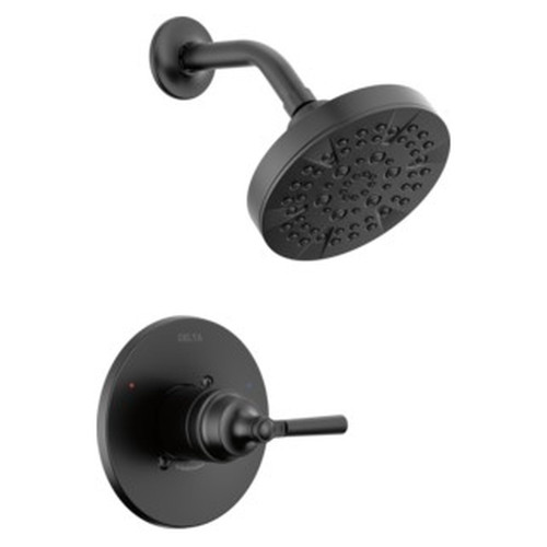 Delta T14235-BL SAYLOR Monitor 14 Series Shower Trim, Matte Black