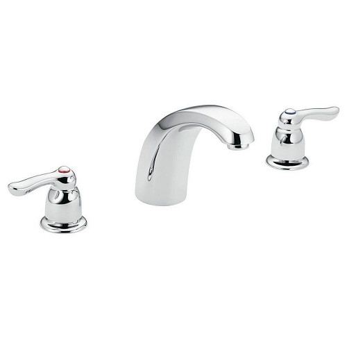 Deck Mounted Tub Filler in Chrome