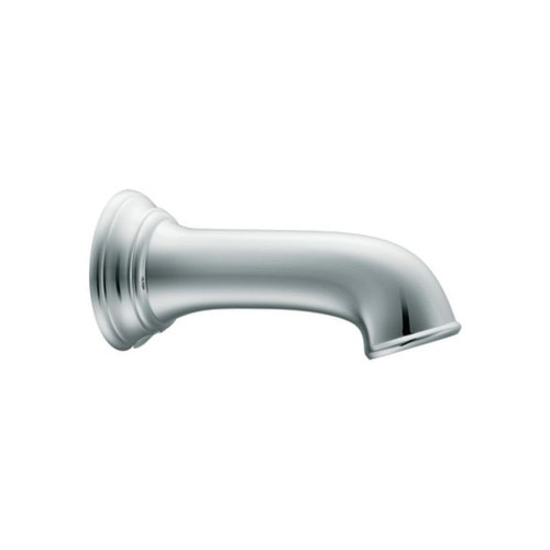 7-1/4in Tub Spout with Slip Fit CC Connection (Less Diverter) in Chrome