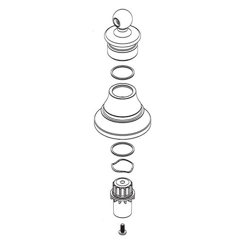 Handle Hub in Oil Rubbed Bronze