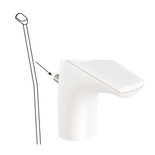 Lift Rod Kit for Two-Handle Widespread Lavatory Faucet Trim in Brushed Nickel