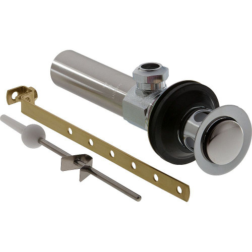 Metal Lavatory Drain Assembly Less Lift-Rod in Polished Chrome