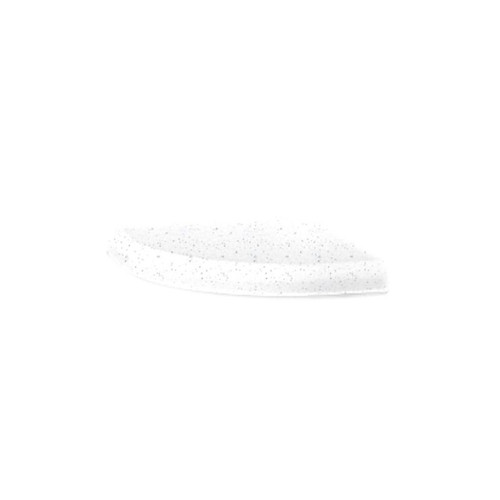 4.75-in D x 4.75-in W x 1-in H Solid Surface Soap Dish in Arctic Granite