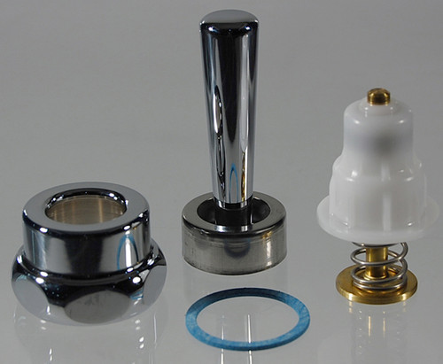 Manual Flush Valve Lever Assembly for Flushometers in Chrome