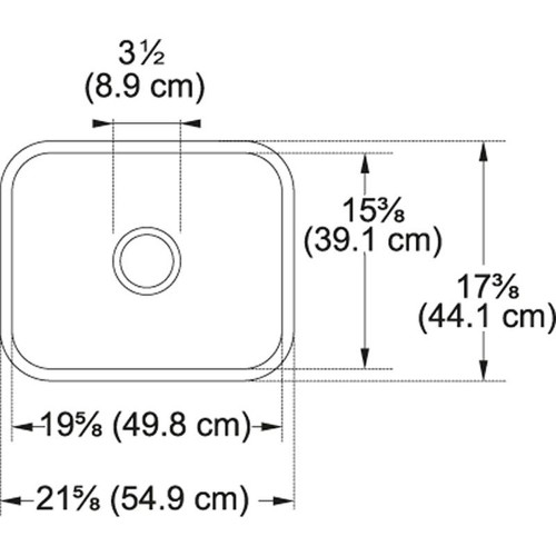 Undermount Fine Fireclay Kitchen Sink in Biscuit