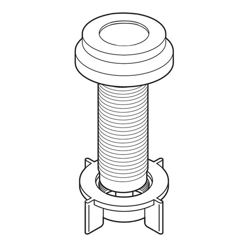 Replacement Support Assembly in Polished Nickel