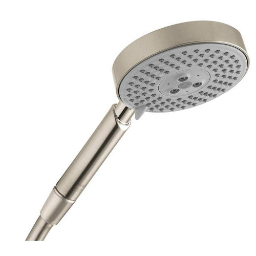 Hansgrohe 28514821 Raindance S Hand Shower Multi Function with 5in Spray Face in Brushed Nickel