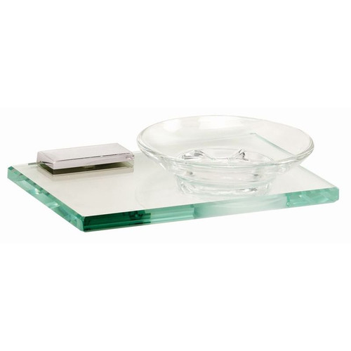 Alno Arch A7530-PC Modern Soap Dish 6-3/4-in in Polished Chrome