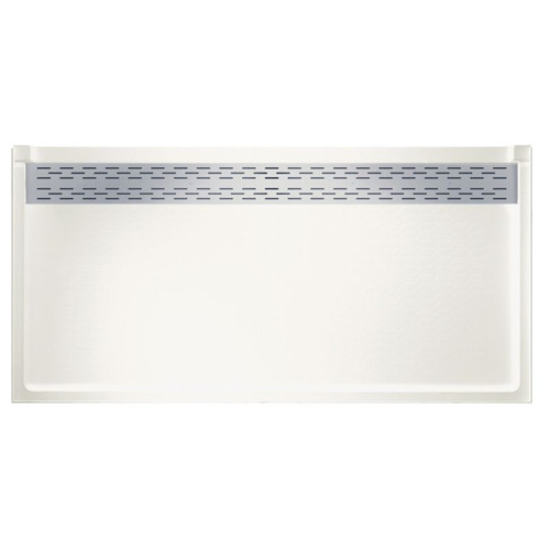 34-in D x 64-in W x 5.33-in H Veritek Shower Base in Bisque