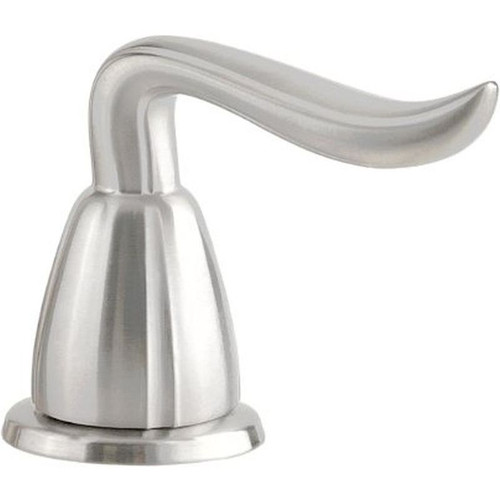 Metal Lever Handle Trim Kit with Handle, Hub and Set Screw for Tub and Shower Trims in Polished Chrome