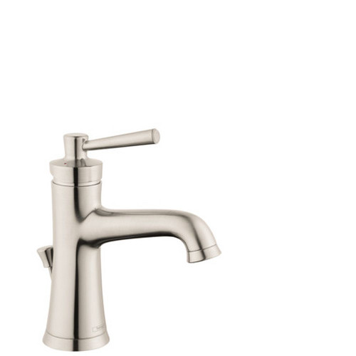 Hansgrohe 04771820 Joleena Single-Hole Faucet 100 with Pop-Up Drain, 1.2 GPM in Brushed Nickel