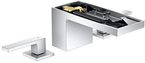 Widespread Faucet 70 without Plate in Chrome