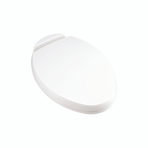 Elongated Closed-Front Toilet Seat and Lid in Cotton