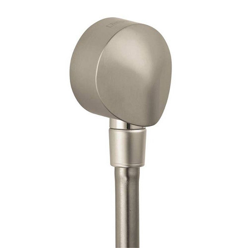 Hansgrohe 27458823 Wall Supply Elbow with Check Valve in Brushed Nickel