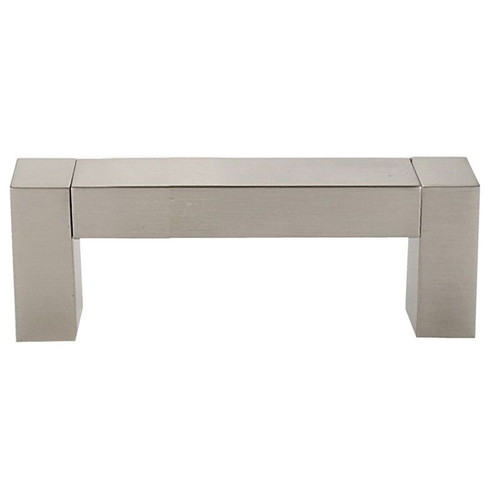 Alno Block A420-3-SN Modern Pull in Satin Nickel