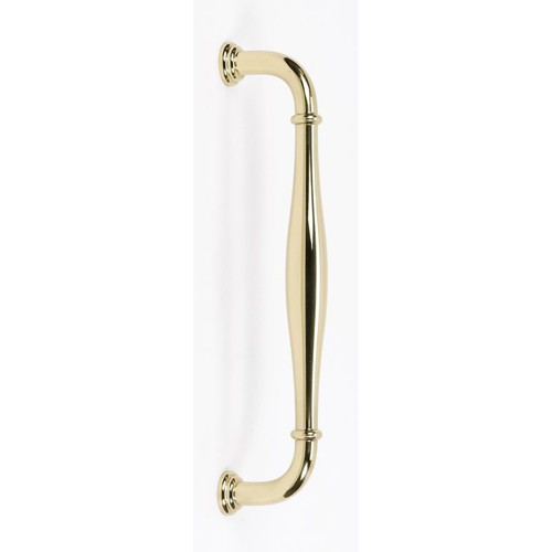 Alno Charlie's Collection D726-10-PB Appliance Pull Traditional in Polished Brass