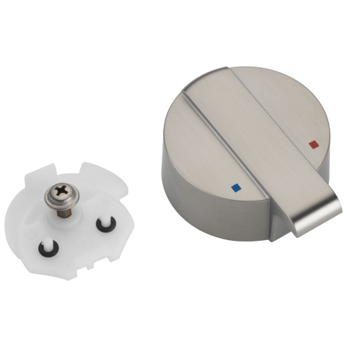 Delta RP84986SS Ara Temperature Knob and Cover T17 Integrated Diverter, Stainless