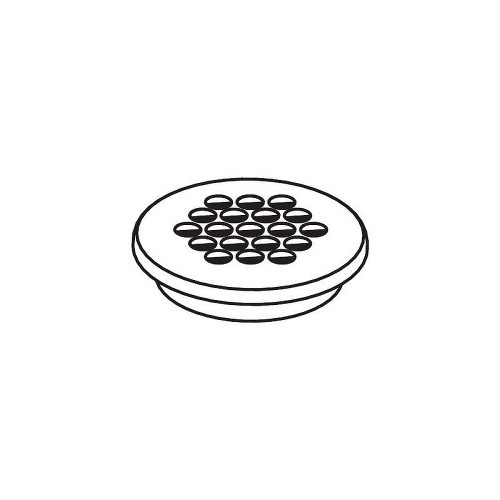 Grid Drain Cover in Chrome
