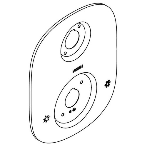Moen 135149WR Escutcheon in Wrought Iron
