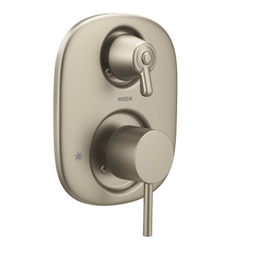 Three-Function Transfer Valve Trim in Brushed Nickel