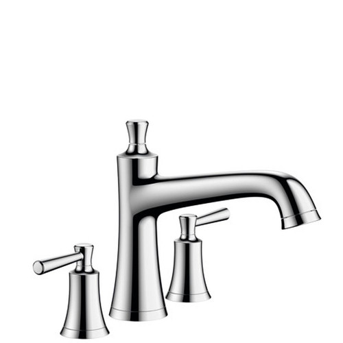 Hansgrohe 04776670 Joleena 3-Hole Roman Tub Set Trim in Matte Black Hansgrohe 04776670 Joleena 3-Hole Roman Tub Set Trim in Matte Black